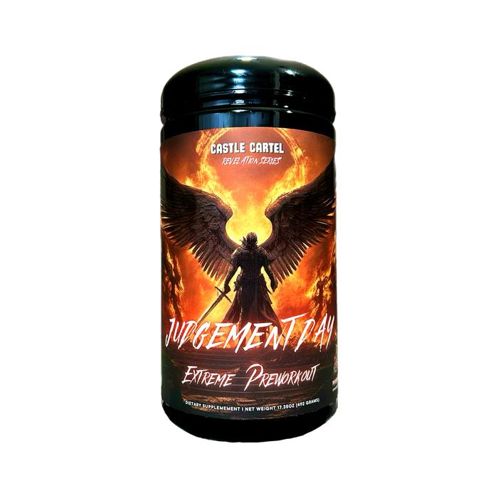 Judgement Day Extreme Preworkout by Castle Cartel Research | PROJECT M x Castle Cartel Research