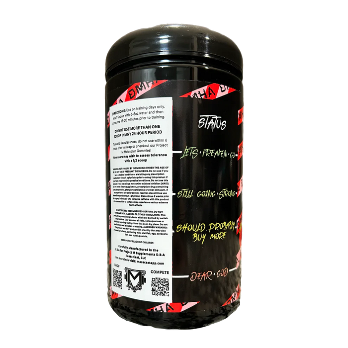 MINDBENDER 7.0 Nootropic High Stim Pre-Workout w/ Creapure - 40/20 Serving | PROJECT M