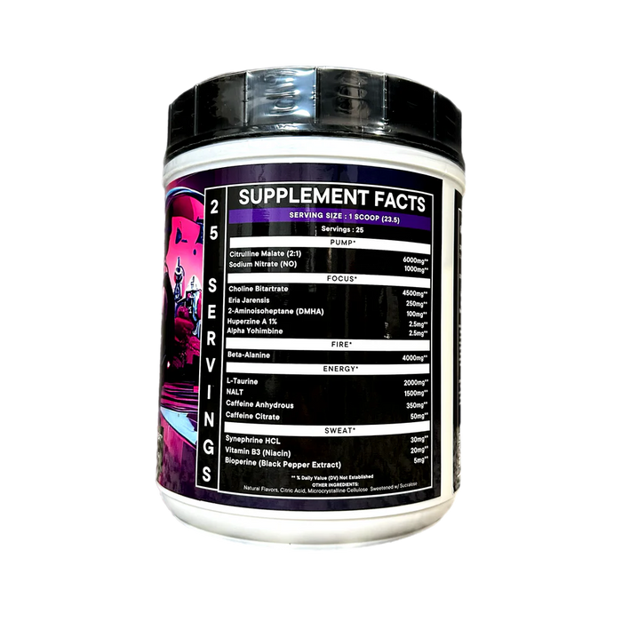 MINDFU*K Extreme Stim Pre-Workout - 25 Servings | PROJECT M