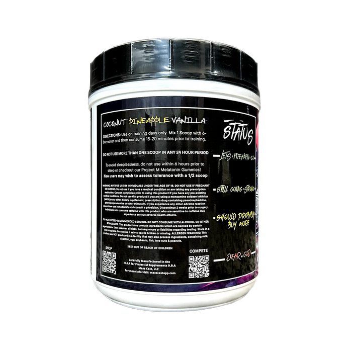 MINDFU*K Extreme Stim Pre-Workout - 25 Servings | PROJECT M