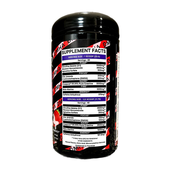 MINDBENDER 7.0 Nootropic High Stim Pre-Workout w/ Creapure - 40/20 Serving | PROJECT M