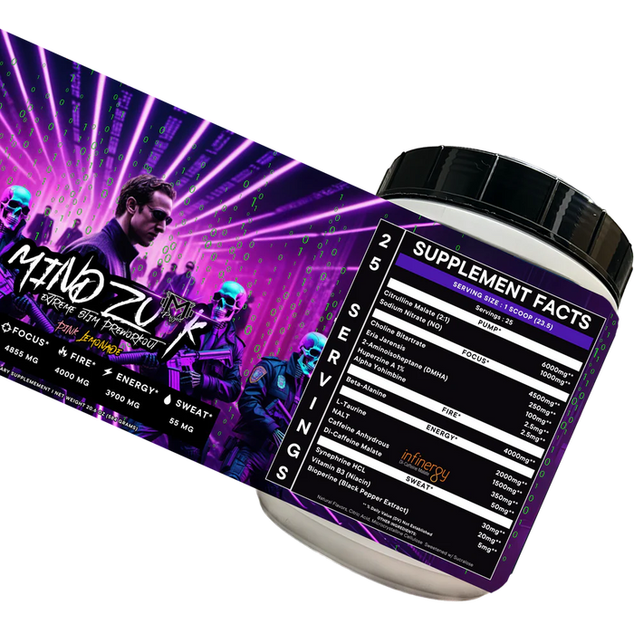 MINDFU*K Extreme Stim Pre-Workout - 25 Servings | PROJECT M