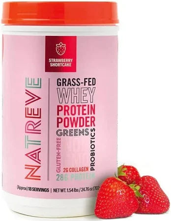 100% Grass-fed Whey Isolate & Collagen | NATREVE