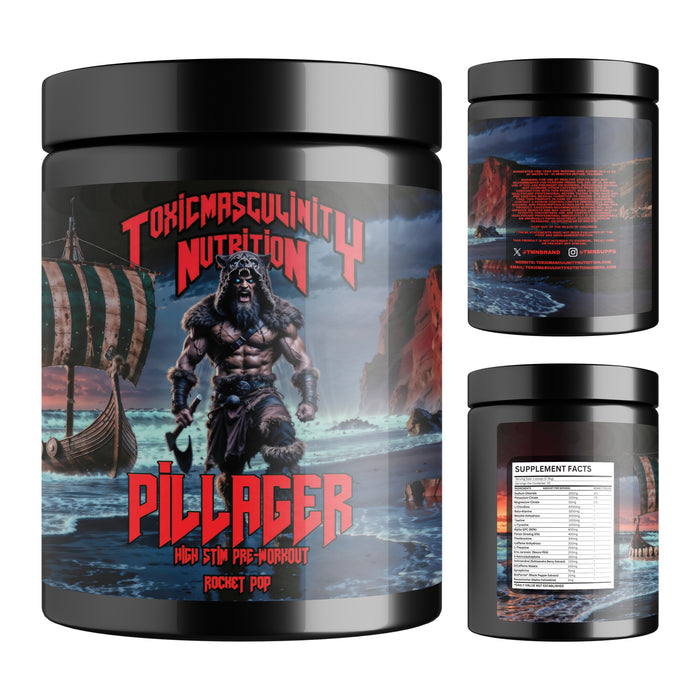 Pillager High-Stim Preworkout | Toxic Masculinity Nutrition