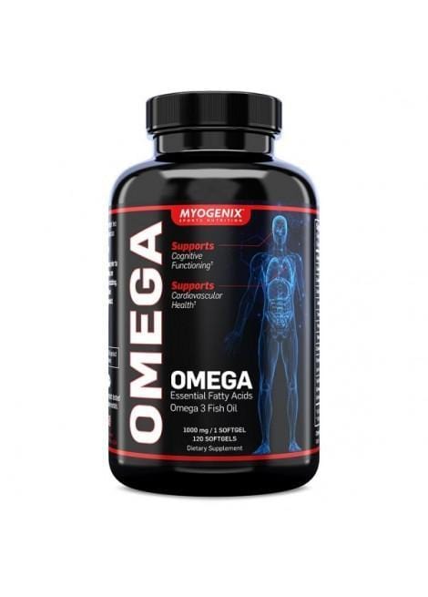 Myogenix Omega Fish Oil 120 Softgels - SuppLocker