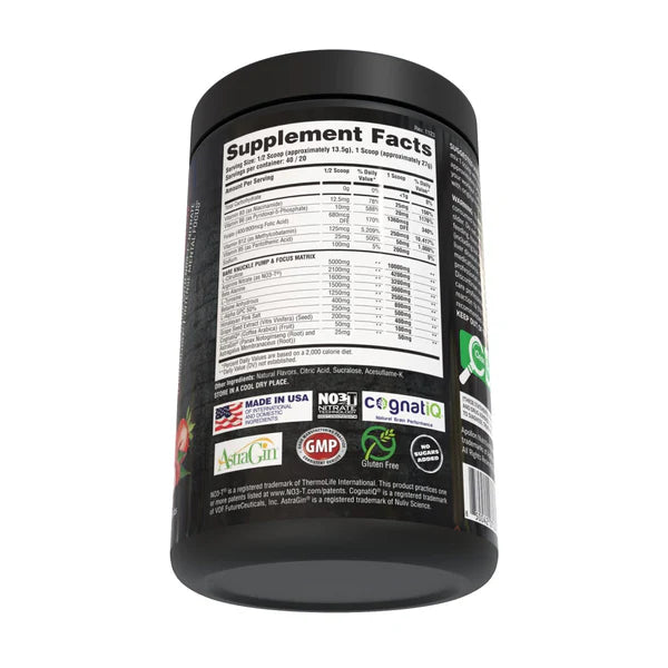 Bare Knuckle Non-Stim | APOLLON NUTRITION