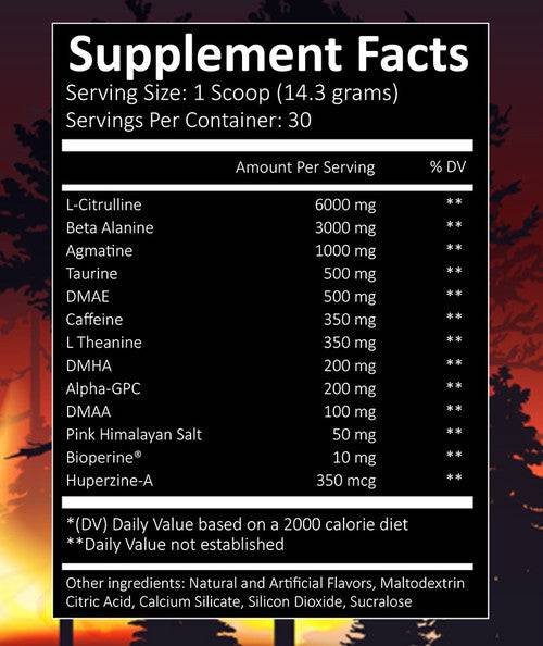 Wild Fire High-Stim Preworkout | SOCAL SUPPS