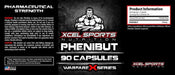 PHENIBUT 90 CAPSULES - XCEL SPORTS NUTRITION - SuppLocker