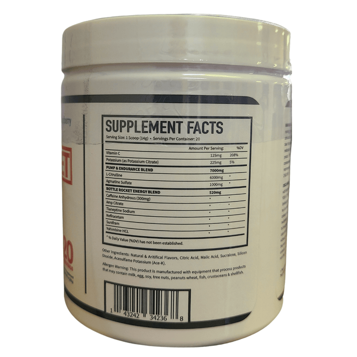 GENOME PROJECT BOTTLE ROCKET | NOOTROPIC PRE WORKOUT - SuppLocker