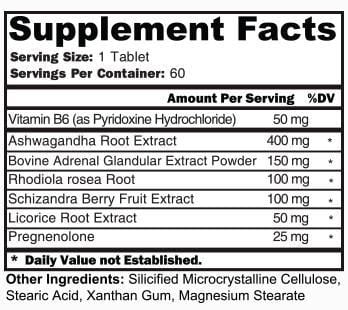 CTD SPORTS Adrenal Reset - SuppLocker
