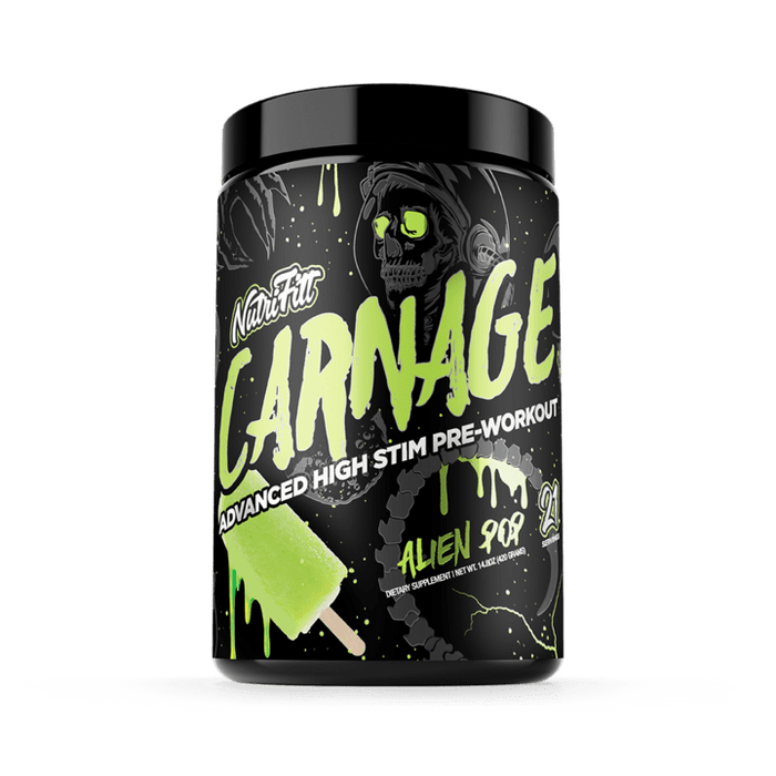 NUTRIFITT-CARNAGE HIGH STIM PRE-WORKOUT - SuppLocker