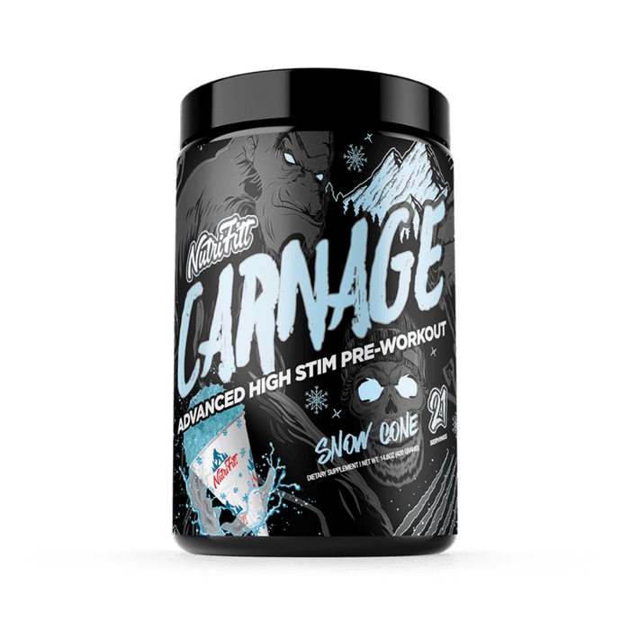 NUTRIFITT-CARNAGE HIGH STIM PRE-WORKOUT - SuppLocker