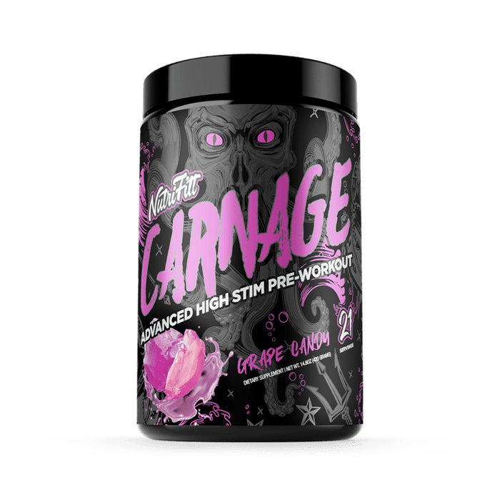 NUTRIFITT-CARNAGE HIGH STIM PRE-WORKOUT - SuppLocker