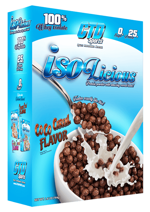 CTD SPORTS Isolicious Grass Fed Whey 1.6LB - SuppLocker