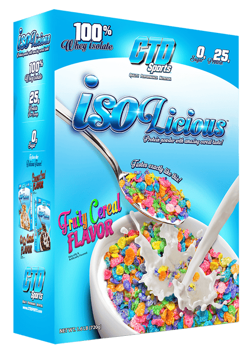 CTD SPORTS Isolicious Grass Fed Whey 1.6LB - SuppLocker