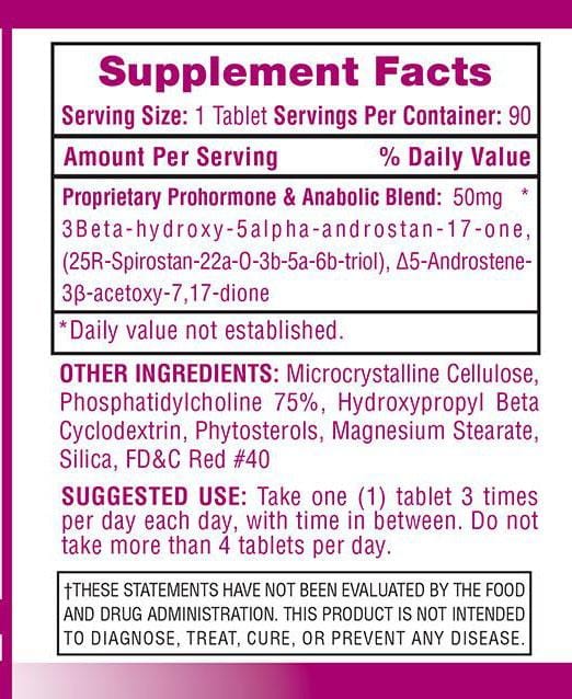 Hi Tech Pharmaceuticals Winstrol Prohormone - SuppLocker