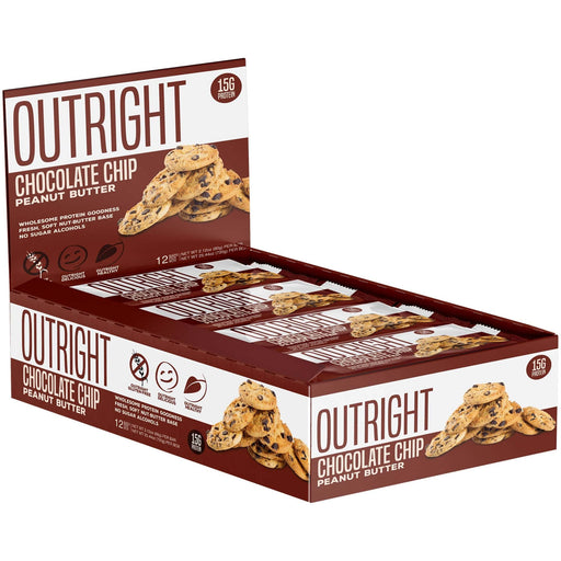 OUTRIGHT BAR CHOCOLATE CHIP PEANUT BUTTER - SuppLocker