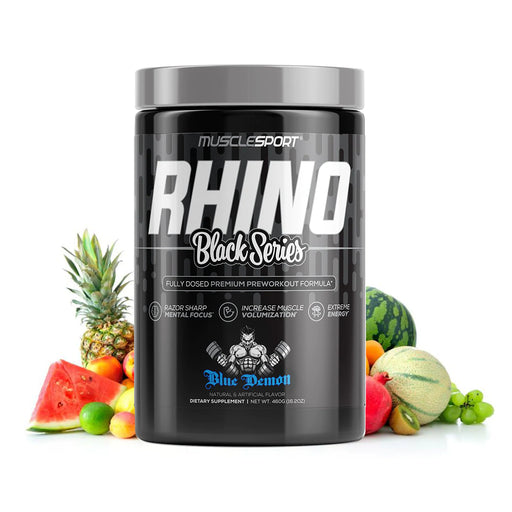 MUSCLESPORT - RHINO BLACK SERIES PRE-WORKOUT - SuppLocker