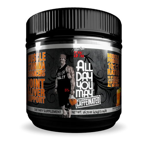 5% NUTRITION - ALL DAY YOU MAY CAFFEINATED BCAA RECOVERY DRINK: LEGENDARY SERIES - SuppLocker
