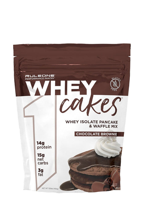 RULE ONE WHEYCAKES Whey Protein Isolate-Enhanced Pancake Mix - SuppLocker