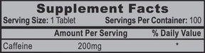HI-TECH PHARMACEUTICALS Caffeine Power™ 100CT - SuppLocker