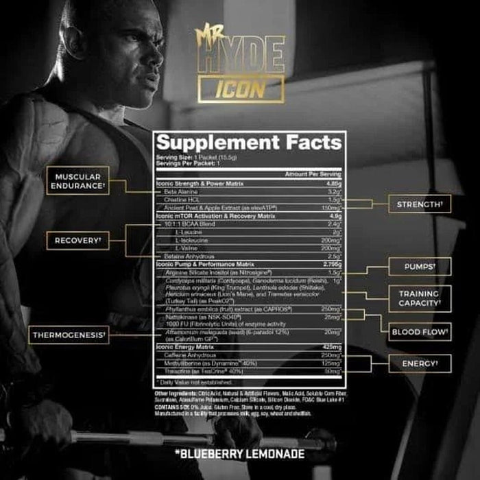 Pro Supps Mr. Hyde Icon Athena Mango Citrus Warfare EXPIRED CLEARANCE 03/2021 - SuppLocker