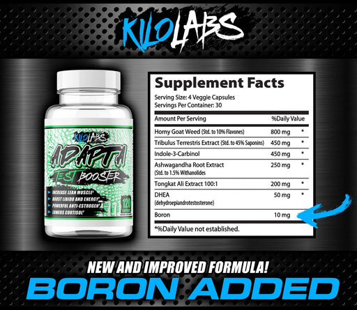 Adapta Test | Testosterone Booster Kilo Labs - SuppLocker