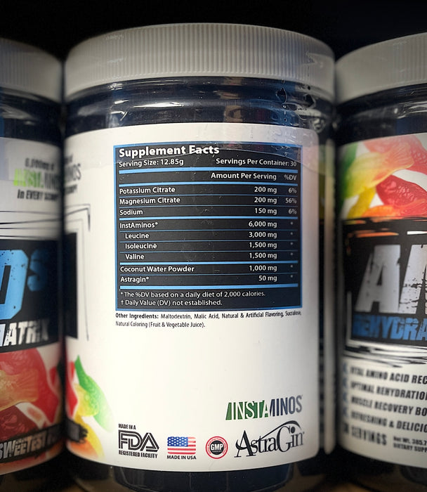 AMINOS HYDRATING MATRIX - FIRST CHOICE SUPPLEMENTS - SuppLocker
