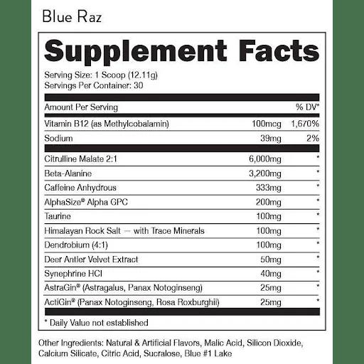WOKE AF - High Stimulant Pre-Workout BUCKED UP - SuppLocker